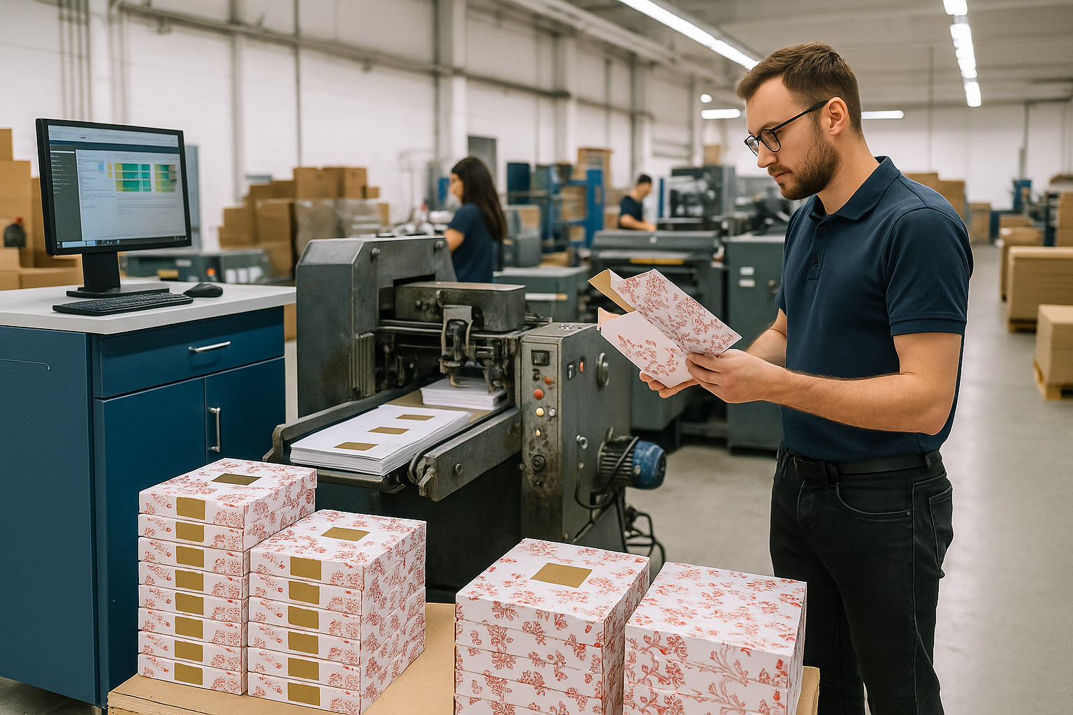 custom box printing in UAE