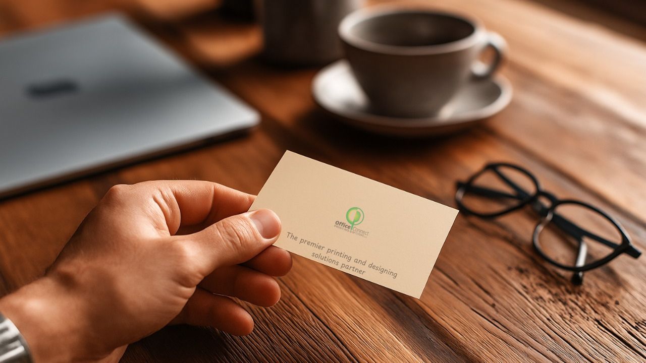 Custom business card in Dubai