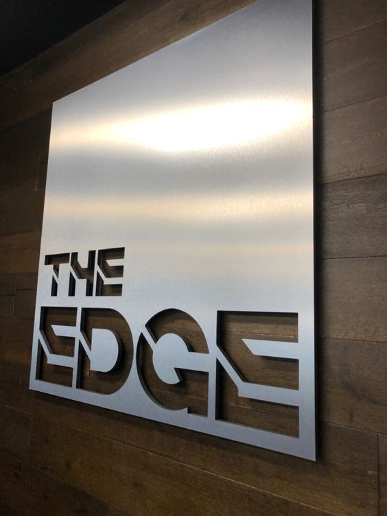 Engraved Stainless-Steel Signage - Image 3